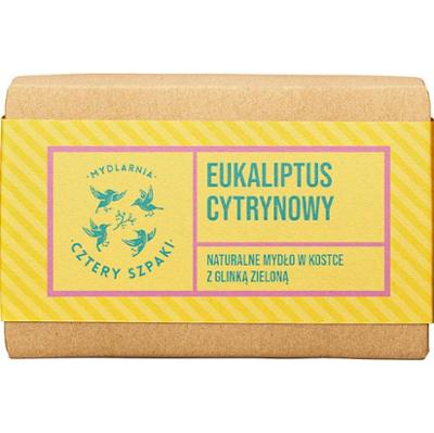 4 Szpaki Mydło w kostce Eukaliptus Cytrynowy