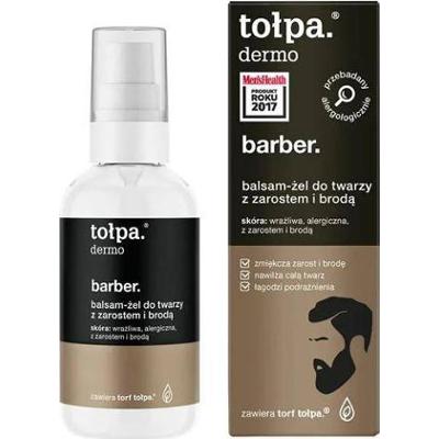 Tołpa Dermo Barber balsam - żel do twarzy z zarostem i brodą 75 ml