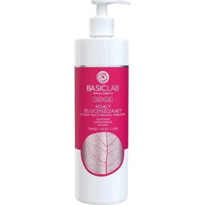 BASICLAB MICELLIS Kojący żel oczyszczający do skóry naczynkowej i wrażliwej 300 ml