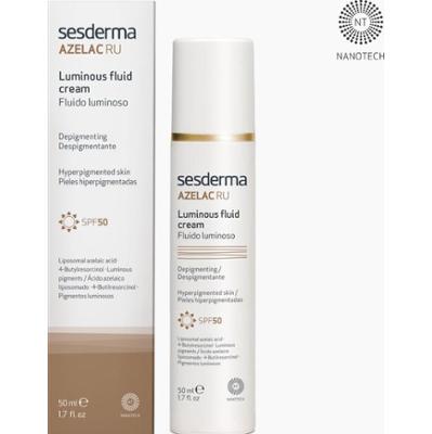 SESDERMA AZELAC RU Emulsja rozświetlająca i redukujaca przebarwienia, SPF50, 50 ml