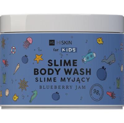 HISKIN KIDS Slime myjący do kapieli, Blueberry, 150 ml