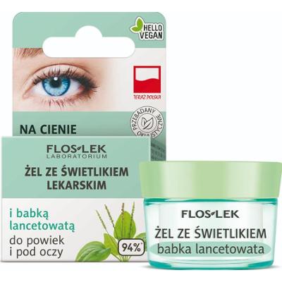 Floslek Żel ze świetlikiem lekarskim i babką lancetowatą do powiek i pod oczy 10 g
