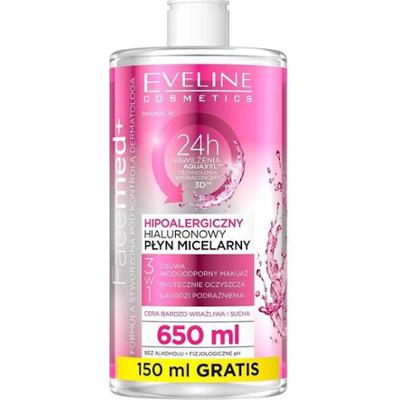Eveline Hialuronowy płyn micelarny 3W1 650 ml