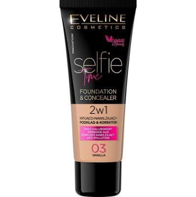 Eveline Kryjąco-nawilżający podkład i korektor 03 Vanilla 30 ml
