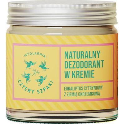 4 Szpaki Dezodorant w kremie Eukaliptus Cytrynowy