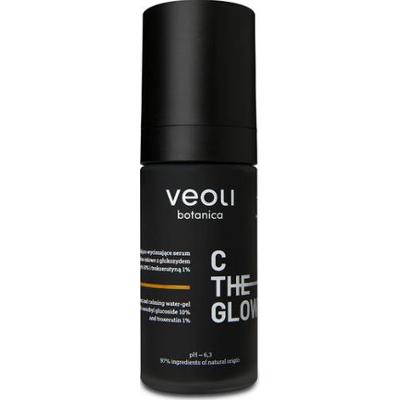 Veoli Botanica C THE GLOW rozjaśniająco-wyciszające serum wodno-żelowe z glukozydem askorbylu 10% i trokserutyną 1%, 30 ml