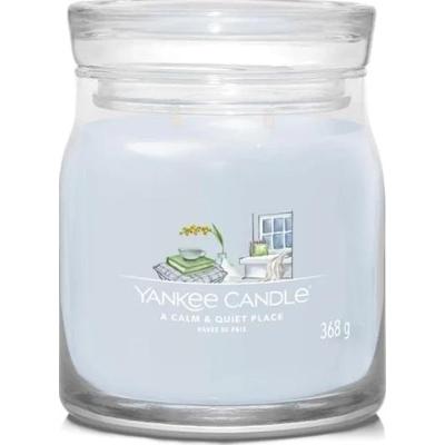 Yankee Candle - A CALM & QUIET PLACE - świeca średnia 368 g
