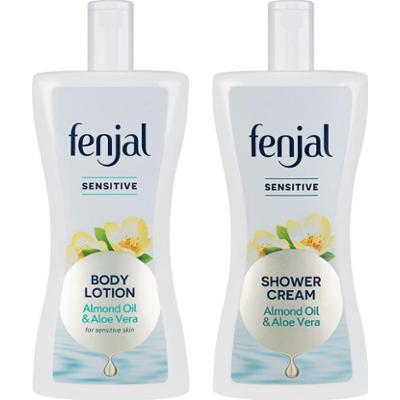Fenjal Body Lotion Sensitive 200 ml + Kremowy Żel pod Prysznic Sensitive 200 ml