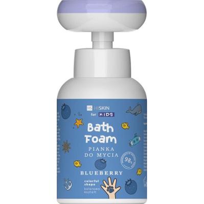 HISKIN KIDS Niebieska pianka do mycia rąk i ciała o zapachu jagodowym, 300 ml