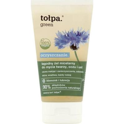 Tołpa Green oczyszczający łagodny żel micelarny do mycia twarzy, oczu i ust 150 ml