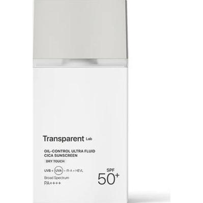 Transparent Lab Oil Control Ultra Fluid Cica Sunscreen – matujący krem SPF 50, 100 ml