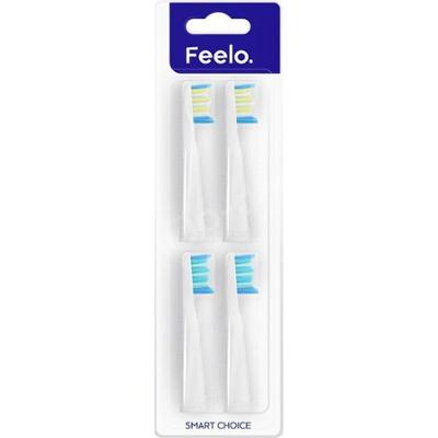 FEELO EASY końcówki do szczoteczki sonicznej EASY, 4 szt.