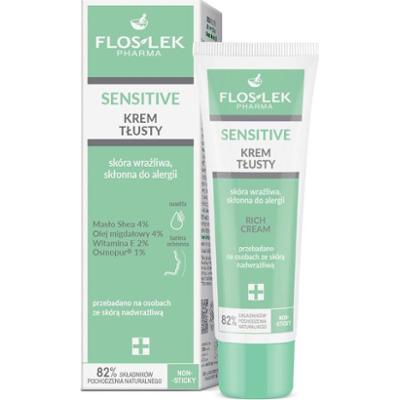 Floslek Krem tłusty dla skóry wrażliwej i alergicznej 50 ml