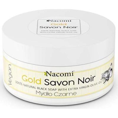 Nacomi Złote Czarne Mydło z oliwą z oliwek 125 g