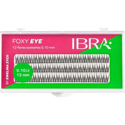 Ibra Kępki sztucznych rzęs „Foxy Eye” 0,10 J – 12 mm