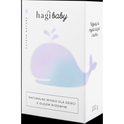 Hagi Baby naturalne mydło dla dzieci z olejem ryżowym