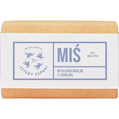 4 Szpaki Mydło Miś z Lanoliną