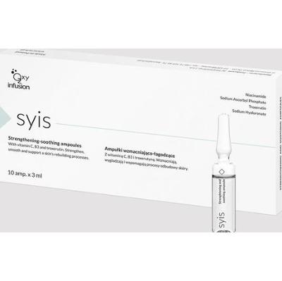 Syis ampułki wzmacniająco-łagodzące na naczynka 10x3 ml