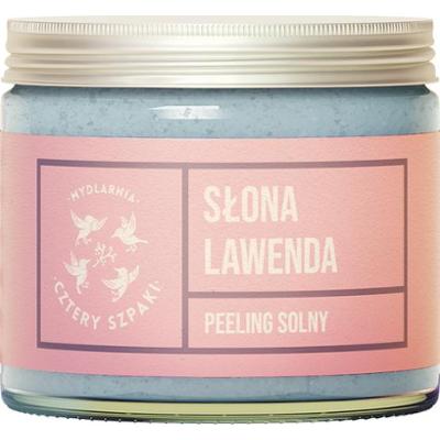 4 Szpaki Peeling solny do ciała Słona Lawenda, 250 ml