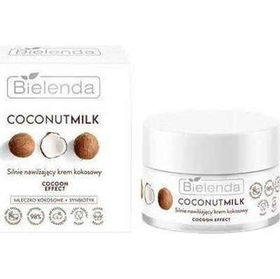 Bielenda Coconut Milk Silnie nawilżający krem kokosowy Cocoon Effect