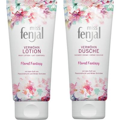 Fenjal Zestaw Floral Fantasy – Balsam do Ciała 200 ml + Żel pod Prysznic 200 ml