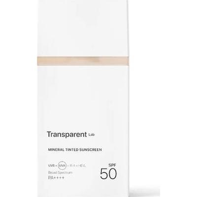 Transparent Lab Mineral Tinted Sunscreen Light – mineralny krem z filtrem SPF 50, 100 ml