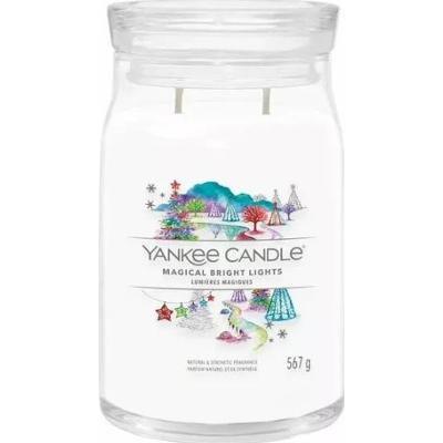 Yankee Candle Signature – Świeca duża Magical Bright Lights, 567 g