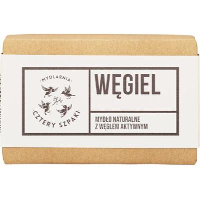 4 Szpaki Mydło Węglowe