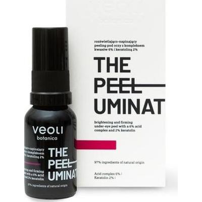 Veoli Botanica THE PEELUMINATOR Rozświetlająco-napinający peeling pod oczy, 15 ml
