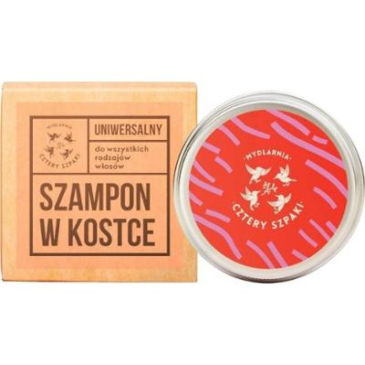 4 Szpaki Szampon do włosów w kostce + puszka