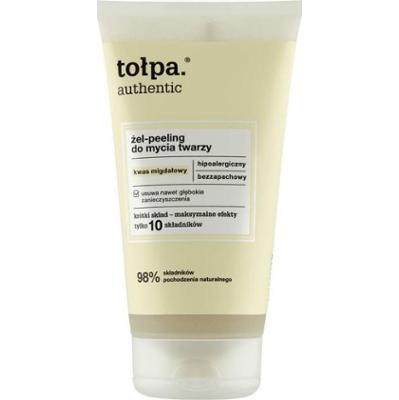 Tołpa Authentic żel - peeling do mycia twarzy 150 ml