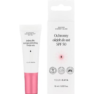 Your KAYA Ochronny olejek do ust SPF 50 - Cherry Glow, 10 ml