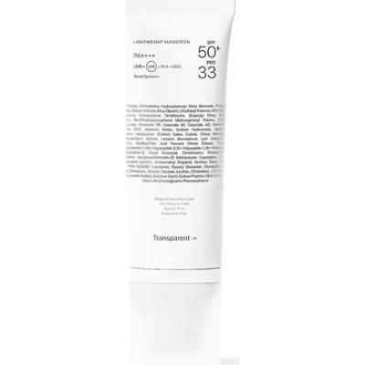 Transparent Lab Lekki krem przeciwsoneczny 100 ml
