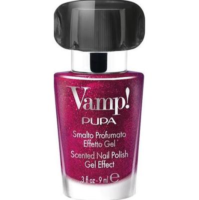 PUPA Milano Vamp! Pachnący lakier do paznokci z efektem objętości 3D - 321 Blinding Deep Red, 9 ml