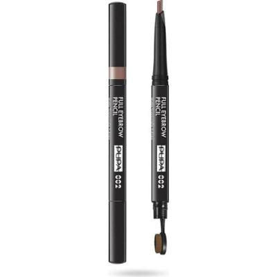 PUPA Milano Full Eyebrow Pencil Kredka do brwi 002 Brown