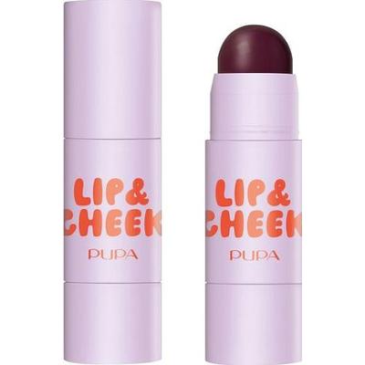 PUPA Milano LIP & CHEEK Róż i balsam do ust w sticku - 003 Juicy cherry, 4 g