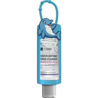 HISKIN ANTIBAC Żel antybakteryjny do rąk, etui delfin, 75 ml