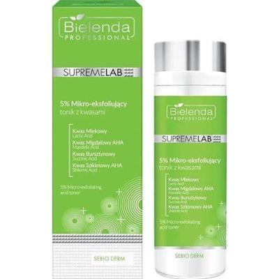 Bielenda Professional Sebio Derm 5% Mikro-eksfoliujący tonik z kwasami