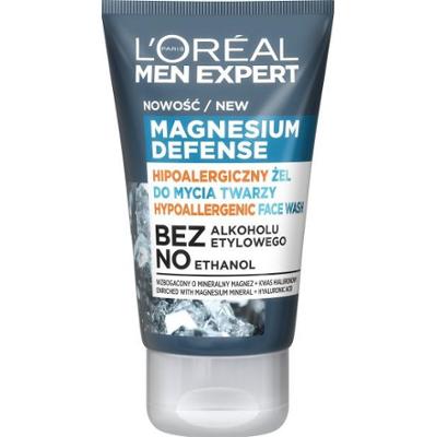 Loreal Paris Men Expert Magnesium Defense Face Wash hipoalergiczny żel do mycia twarzy 100ml