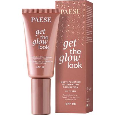 Paese Get the glow look Wielozadaniowy podkład rozświetlający 3N warm beige