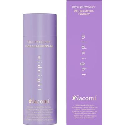 Nacomi Rich recovery - Żel do mycia twarzy Midnight 140 ml