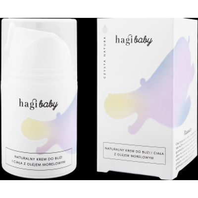 Hagi naturalny krem do buzi i ciała z olejem morelowym 50 ml