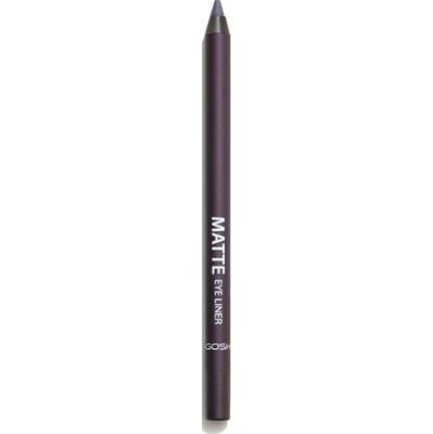 GOSH Matowa kredka do oczu 010 Black Violet wodoodporna