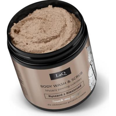 LaQ RYSZARD Z BIESZCZAD myjący peeling cukrowy, 220 g