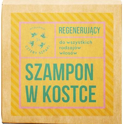 4 Szpaki Regenerujacy szampon w kostce - Eukaliptus Cytrynowy