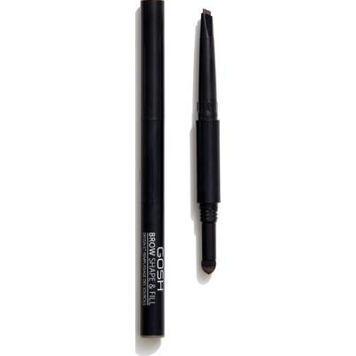GOSH Wypełniacz do brwi 2w1 003 Dark Brown