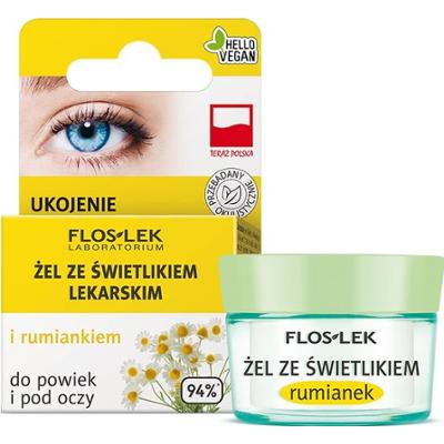 Floslek Żel ze świetlikiem lekarskim i rumiankiem do powiek i pod oczy 10 g