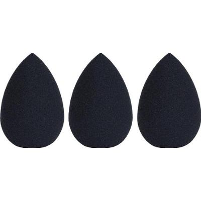 Ibra Zestaw 3 gąbeczek do makijażu Black