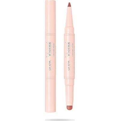 PUPA Milano Vamp! Creamy Duo Pomadka i konturówka do ust - 007 Peach Nude, 10 g