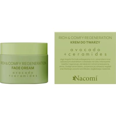 Nacomi Rich&comfy regeneration - Krem do twarzy Awokado 40 ml